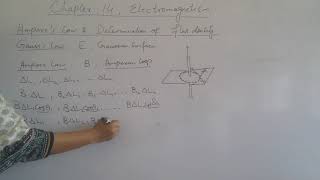 Amperes law chapter 14 2nd year physics  learn easy physics [upl. by Nylyak]