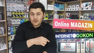 INTERNET DOKON ochildi  unishopuz internet magaziniga marxamat [upl. by Ik628]