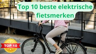 Dit zijn de Top 10 Beste Elektrische Fietsmerken van 2024 [upl. by Tyra]