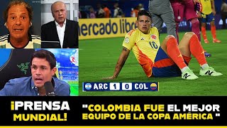 🚨PRENSA MUNDIAL “COLOMBIA FUE EL MEJOR EQUIPO DE LA COPA AMÉRICA” 🇨🇴quotESO FUE PENALTIquot [upl. by Eanahc177]