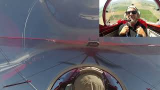 Sky Unlimited Pitts Special S2B Aerobatics Flight [upl. by Delfeena729]