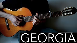 GEORGIA  VANCE JOY Fingerstyle Guitar [upl. by Alrak]