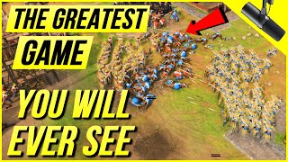 The Best Game Of AoE4 You Will Ever See [upl. by Hopfinger]