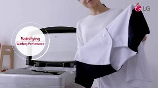 LG Smart Inverter Washing Machine User Scene Video  Powerful Wash [upl. by Knipe]