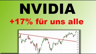 ✯ NVIDIA Explodiert 17 ✯ für uns alle Chartanalyse Analyse Charttechnik Aktien Prognose [upl. by Keynes]