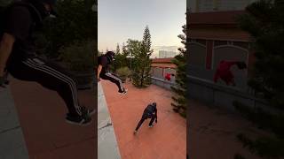 Money Heist Parkour Vs Police  130 bubblesgangzbubblesmotion moneyheistparkour policeshorts [upl. by Yttel]