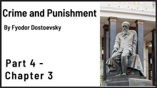 Crime and Punishment Audiobook by Dostoevsky  Part 4  Chapter 3 [upl. by Hope]