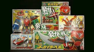 開封！お買い物動画 海賊戦隊ゴーカイジャー いろいろ買ってみたその1 Kaizoku Sentai Gokaiger Part 1 [upl. by Culbert]