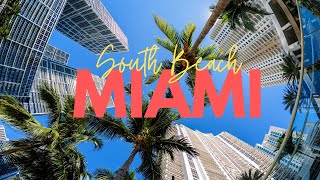 Miami South Beach Drone in Fast Motion dronevideo [upl. by Tselec356]