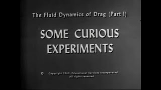 Fluid Dynamics of Drag part 1  Some Curious Experiments [upl. by Rhody]