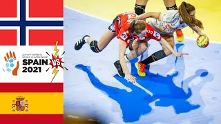 Norway Vs Spain Semi Final Handball Womens World Championship Spain 2021 [upl. by Ear]