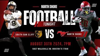 North Shore Football vs South Oak Cliff [upl. by Sirk706]