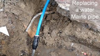 Replacing lead water mains [upl. by Llemij]