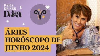 ÁRIES  JUNHO de 2024 MÁRCIA FERNANDES faz PREVISÕES para o SIGNO [upl. by Gerge]