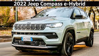 2022 Jeep Compass eHybrid Released [upl. by Nnyladnarb]