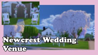 i finally made a wedding venue for newcrest newcrest save file [upl. by Limak]