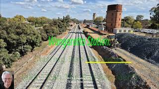 Wangaratta Railway Victoria Australia 11th October 2022 and 23rd April 2024 [upl. by Nibla706]