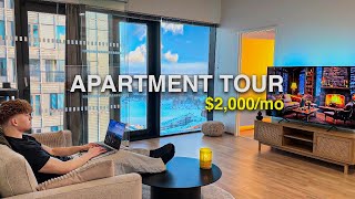 My Highrise Apartment Tour  2000month [upl. by Swords]