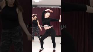 Filming vs rehearsal 🎥🕺 The Galen Hooks Method Lite intensive  dance dancer colorguard [upl. by Krysta]