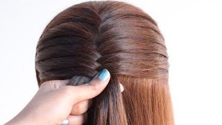 Very easy beautiful hairstyle for ladies Hairstyle for long hair Hair style girl simple and easy [upl. by Couchman]