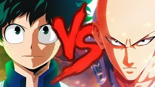 Midoriya VS Saitama  Duelo de Titãs [upl. by Palecek]