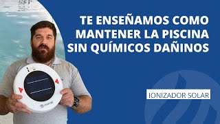 Ionizador solar para piscina ahorra hasta 90 en el consumo de cloro [upl. by Elum]