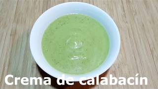 Crema de calabacin con Monsieur Cuisine Plus [upl. by Teddi]