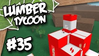 Lumber Tycoon 2 35  TOWER BASE Roblox Lumber Tycoon [upl. by Adiahs]