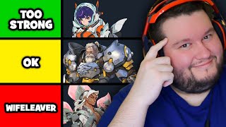 The Official Flats Season 12 Midseason Overwatch 2 Hero Tier List [upl. by Amehr581]