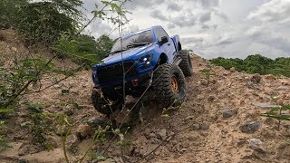 Ford Raptor F150 Cragsman Scale 18 RC Crawler 4x4 OFFROAD [upl. by Sej699]