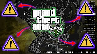 TOP 5 Secret Hidden Locations amp Places 😱 in GTA 5 You Should Know [upl. by Symon]