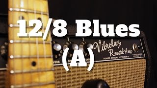 128 Blues Backing Track in A [upl. by Augie330]