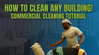 HOW TO CLEAN BUILDINGS  Step By Step Tutorial [upl. by Amerd]