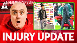 HUGE LIVERPOOL INJURY NEWS [upl. by Nosnevets602]