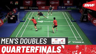 BWF Thomas Cup  GideonSukamuljo INA vs ChiaSoh MAS  QF [upl. by Aubrette]