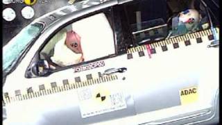 Euro NCAP  Chrysler PT Cruiser  2002  Crash test [upl. by Cirdec89]