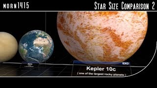 Star Size Comparison 2 [upl. by Zeb502]