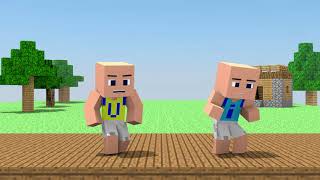 Upin amp Ipin  Opening  Minecraft Animation [upl. by Nnylarac]