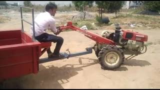 TRAILER 15 TON CAPACITY FOR POWER TILLERS [upl. by Repinuj642]