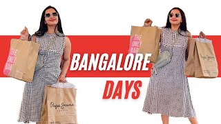 Bangalore Days ❤️  Part 2  Shopping 🛍️ Food 🍜🥘 Family  Malavika Krishnadas [upl. by Neggem]