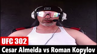 UFC 302 Cesar Almeida vs Roman Kopylov PREDICTION [upl. by Argyres]