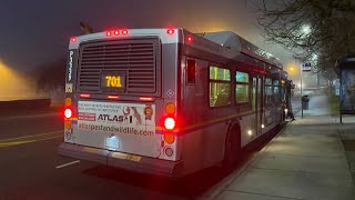 Port Coquitlam Translink 2006 New Flyer C40LFR P3339 on 701 Maple Ridge East [upl. by Svend585]