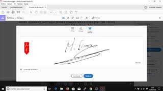 Cómo añadir una firma en un pdf con Acrobat Reader Gratis [upl. by Goldina]