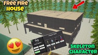 Skeleton code and free fire house link in Indian bike driving 3d😍 [upl. by Renzo]