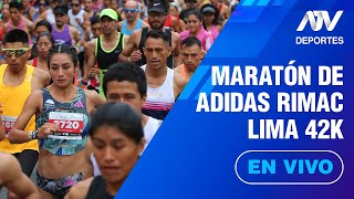 MARATÓN LIMA 42K EN VIVO POR ATV [upl. by Chu]