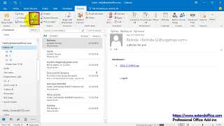 How to count  show the number of unread items including subfolders in Outlook [upl. by Emmy]