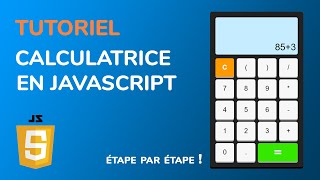 TUTORIEL  CALCULATRICE EN JAVASCRIPT SIMPLE [upl. by Eppilihp318]