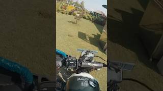 Parking gone wrong TriumphMotorcyclesIndia bike triumphscrambler automobile restaurant rider [upl. by Vikki]