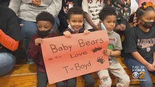 Clairton High School Holds Pep Rally For Tyler Boyd [upl. by Ravaj]