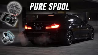 M550i Pure Downpipe Sound [upl. by Arria]